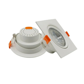 Energieeffiziente Quadratdecke LED -Gehäuse Downlight